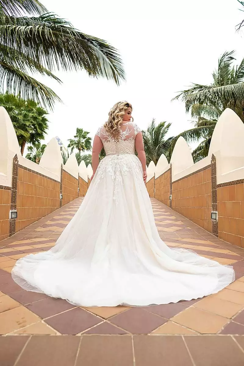 Brautkleid Hochzeitskleid A-Linien Ivory/Iggy